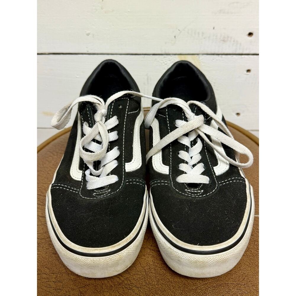 Vans Black Sneakers Kids Size 3.